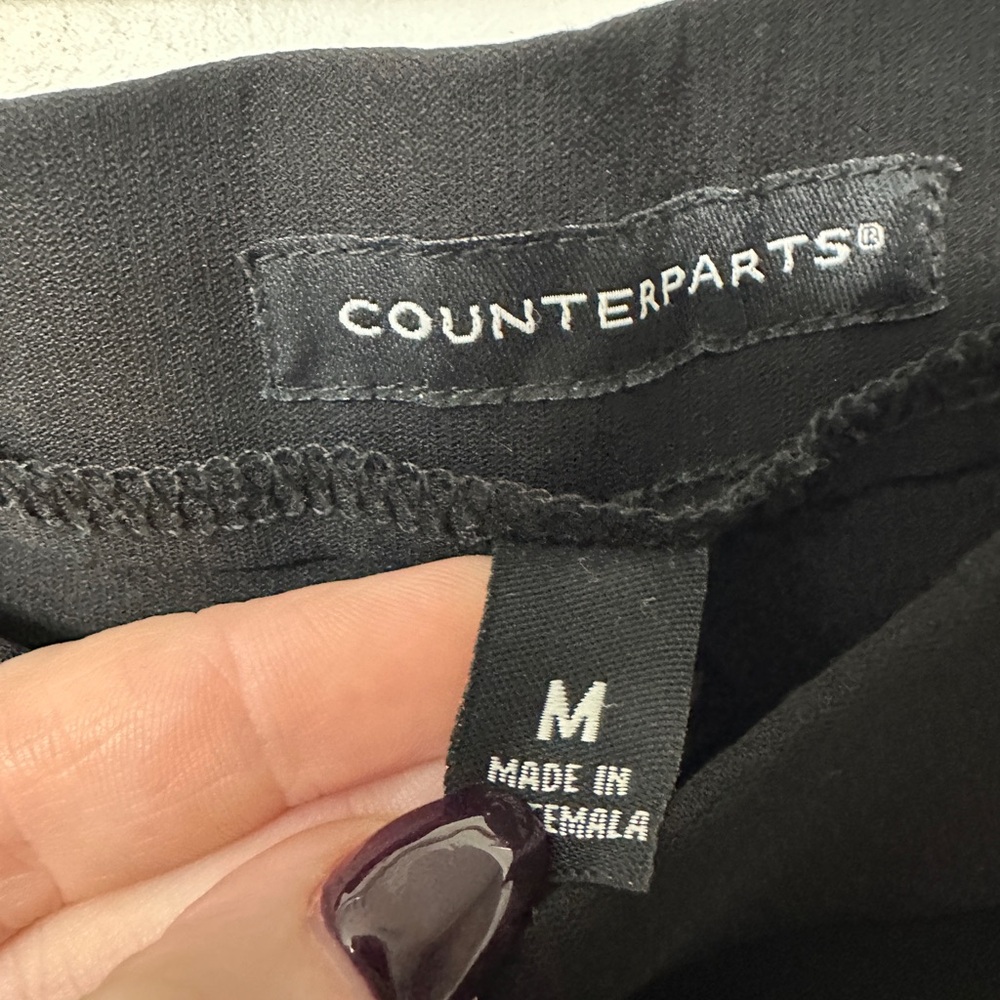 Counterparts Women’s Classic Black Dress Pants - Picture 3 of 4